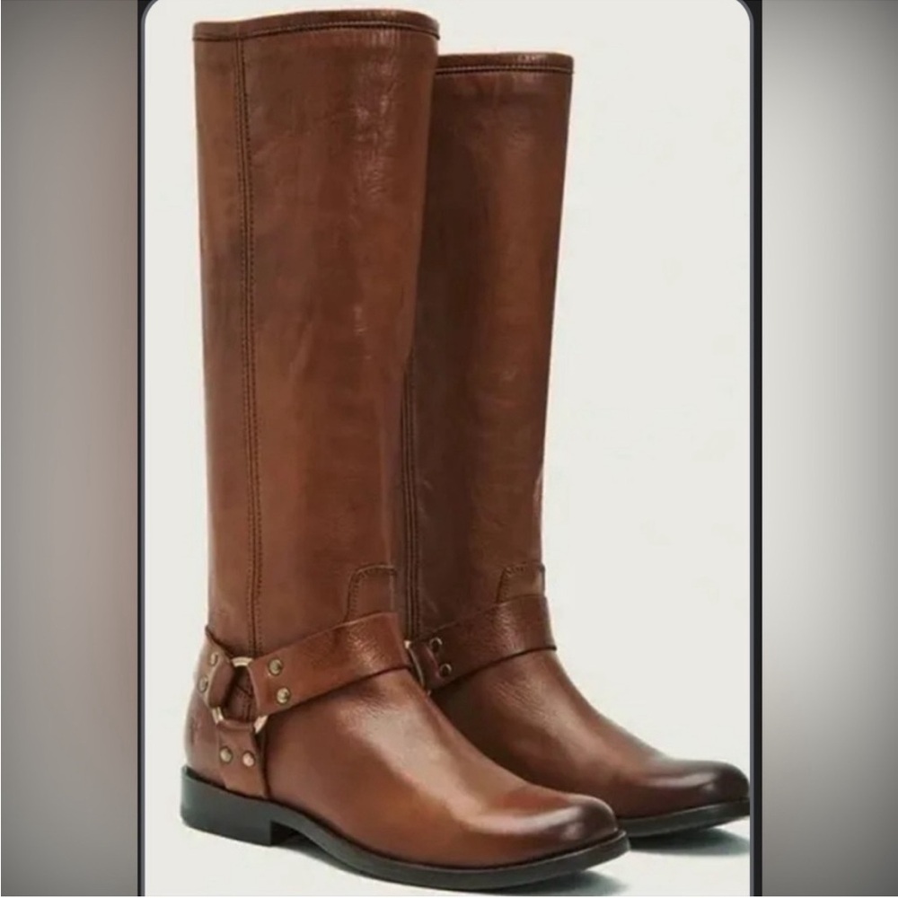 Frye Phillip Harness Boot 76850 Size women’s 8B